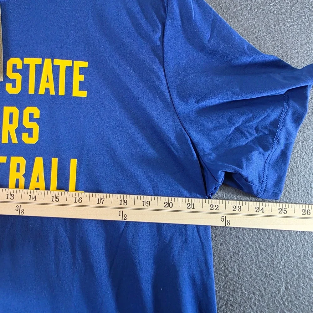 Nike Golden State Warriors Basketball Mens T-Shirt Royal Blue FJ0207-495 XL NEW